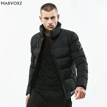 Теплые зимние Для мужчин парка Толстая Стенд воротник европейских и американских Стиль ветровка Chaqueta Invierno Hombre пальто брендовая одежда