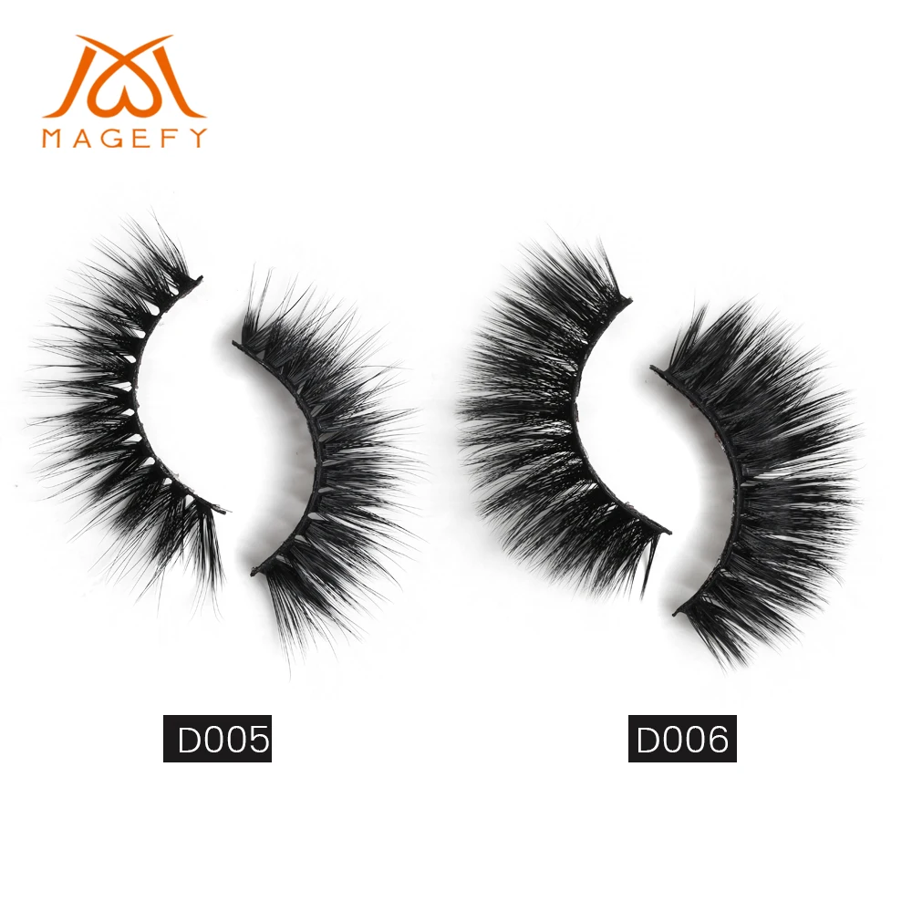 20 Pairs/lot Multipack 3D Soft Mink Hair False Eyelashes Handmade Wispy Thick Long Lashes Natural Eye Makeup Faux Eye Lashes