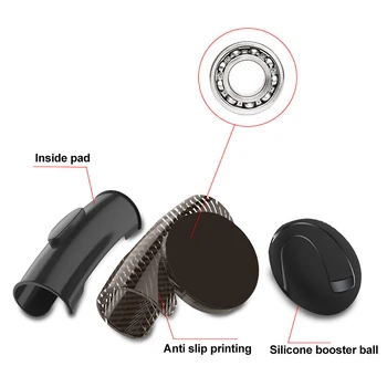 

Replacement Steering Wheel Booster Knob Auxiliary Control Handle 85*55mm
