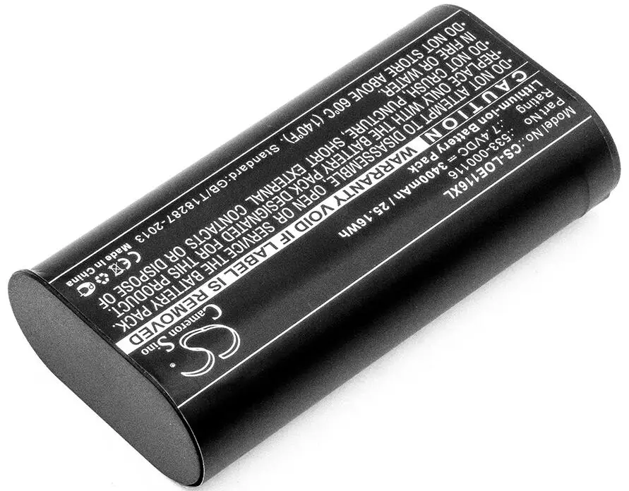 Cameron Sino 3400mah battery for LOGITECH S-00147 UE MegaBoom 533-000116 batteries