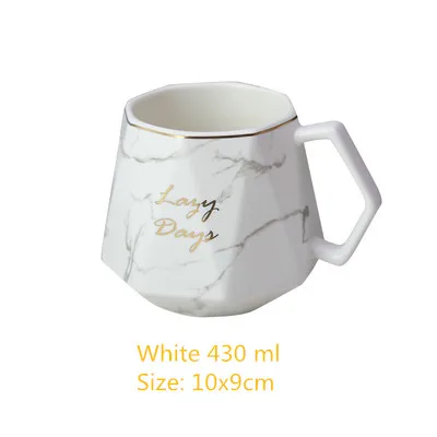 Креативный стиль мраморная текстура керамическая забавная Милая кружка кофейная чашка для завтрака молочная рукоделье чашка Студенческая девушка подарок