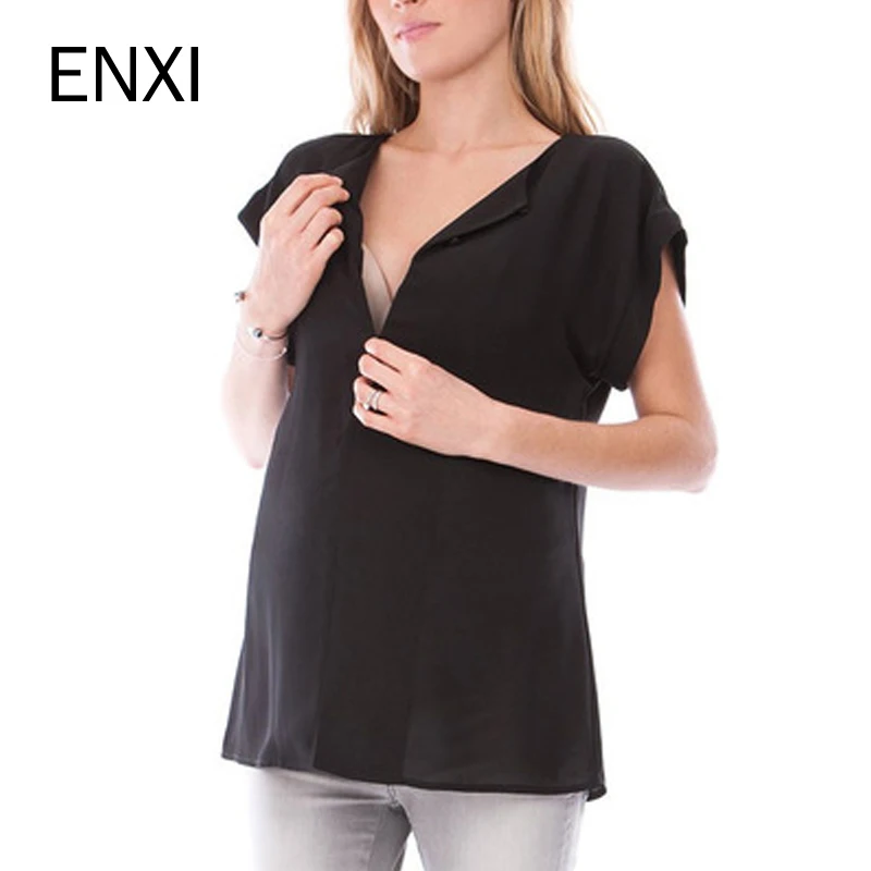 ENXI New Summer Women's Shirts Clothing Women's Blouses Maternity Clothing European Clothing Women Plus Size Shirts Fashion Tops ENXI New Summer Women's Shirts Clothing Women's Blouses Maternity Clothing European Clothing Women Plus Size Shirts Fashion Tops
