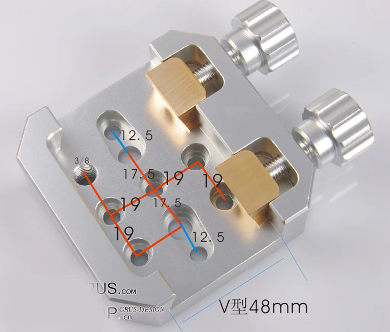 HERCULES база ласточкин хвост S7947 Vixen Clamp с 2 латунными винтами|clamp|clamping clampclamp screw |
