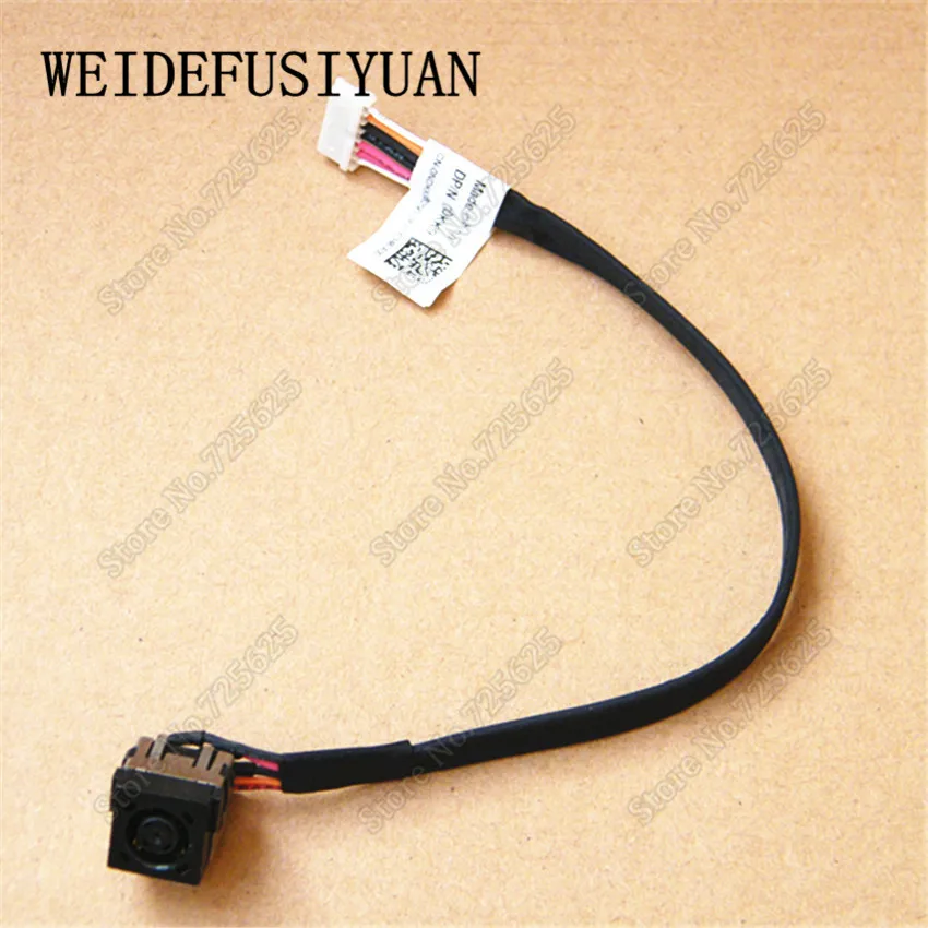 

50-100pcs DC Power Jack Socket Connector Wire Harness for Dell Latitude E5520 E5420 DC in Cable DP/N: 0NDKK9