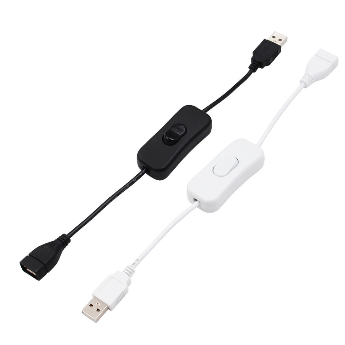 Кабель питания USB 30 см Удлинительный Удлинитель 2 0 A Папа мама черный/белый кабель
