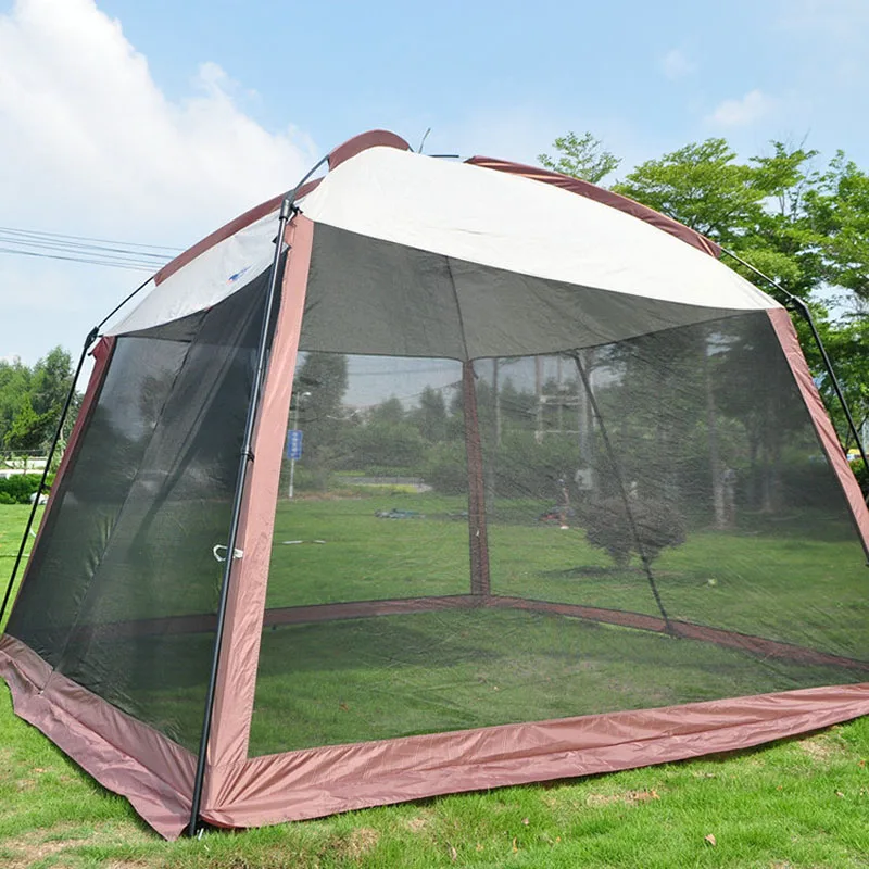 Новое поступление, для 5-8 человек, для использования на открытом воздухе, кемпинговая палатка, для предотвращения комаров, беседка, большое пространство, Carpas De Camping, ультралегкие укрытия