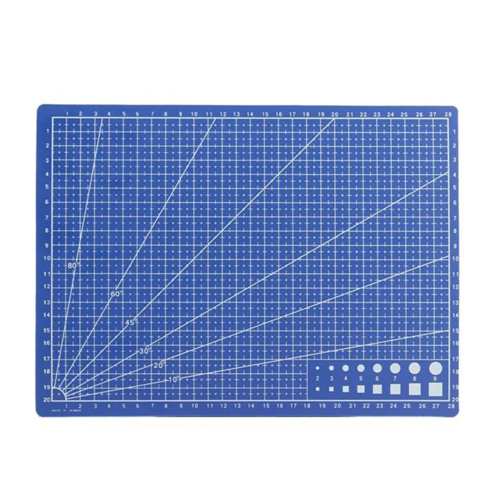 

A4 / 30 * 22cm sewing cutting mats Double-sided Plate design engraving cutting board mat handmade hand tools 1pc