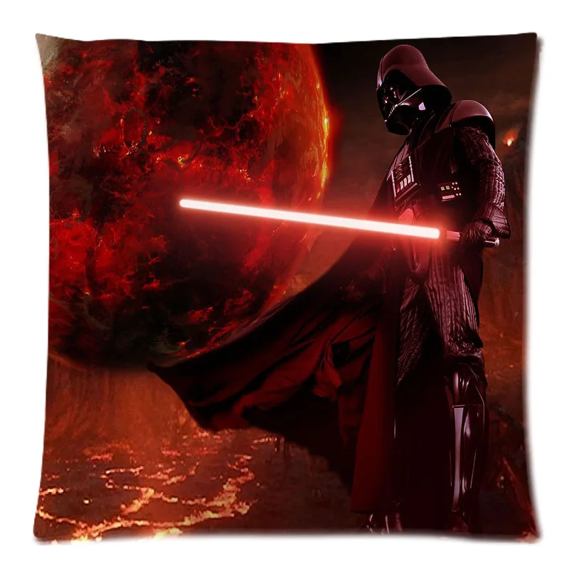 star wars darth vader Throw Pillow Cover Decorative Cotton Linen Pillow Slip Diy Cushion Case