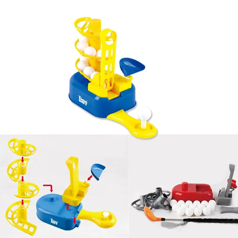 

Golf Toys Set Golf Ball Game Early Educational Exercise Toy Children Outdoor Practice Toys Fun Young Golfer Sports Toy Kit