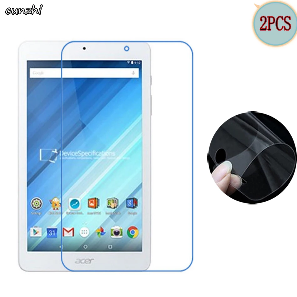 

2PCS Clear Soft Ultra Slim Tablet Screen Protectors For Acer Iconia One 8 B1 850 /B1-850 8 inch Protective Film