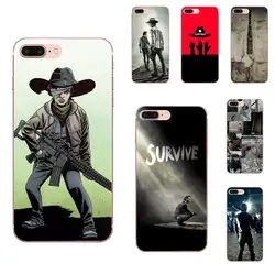 Для Apple IPhone X XS Max XR 4 4s 5 5C 5S SE 6 6 S 7 8 Plus TPU новый стиль уникальный The Walking Dead