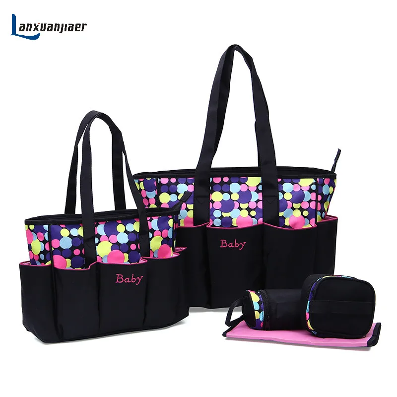 Multifunctional baby care tote diaper bags Large capacity mother shoulder maternity bag infant