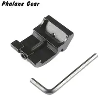 Ультра низкий профиль смещение Пикатинни Крепление 45 Граден 3 слота 20 мм адаптер Вивер AR 15 область красная точка vergrootglas Zaklampen