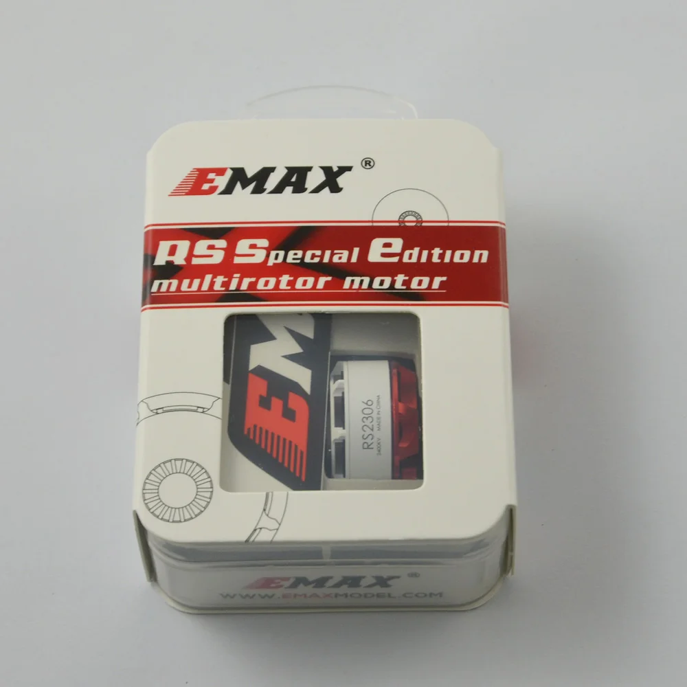 EMAX белые серии RS2306 2400KV/2750KV RaceSpec щеточный двигатель для FPV квадрокоптера|motor for|motor