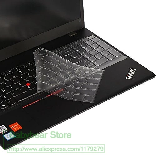 Для 15 6 дюймов Lenovo ThinkPad E15 E595 T590 E590 P51S E580 T570 ТПУ Клавиатура ноутбука Защитная крышка