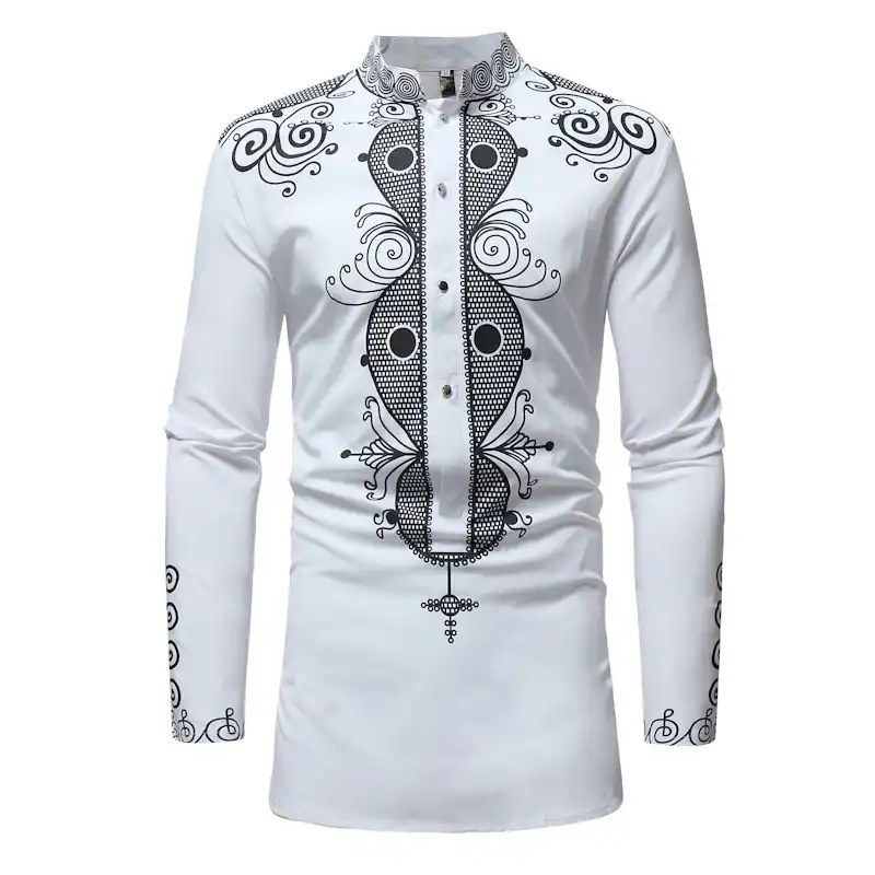 Longline dress shirt mens Clearance
