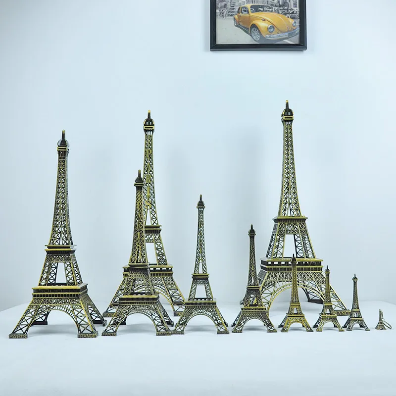 Paris Eiffel Tower Display Craft Mini Dollhouse Home Decor Paris Eiffel Tower Display Craft Mini Dollhouse Home Decor Figurine Statue Model Decors Christmas Gift In Figurines Miniatures