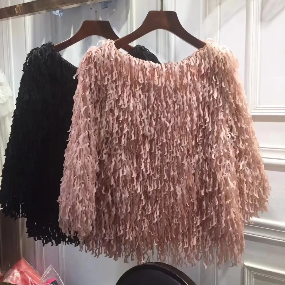 Новинка года; модные однотонные Женские топы с кисточками на осень и зиму в стиле принцессы; Розовая одежда в стиле ретро