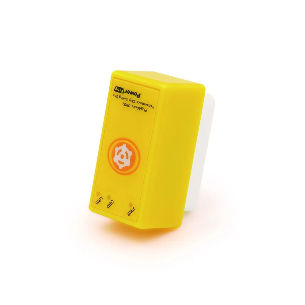 NitroOBD2 с кнопкой сброса питания Prog желтый для Benzine автомобильный чип блок настройки Plug& Drive Nitro OBD2 больший крутящий момент
