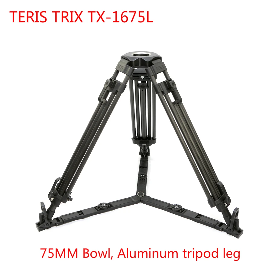 Трипод для видеокамеры TRIX Teris TX 1675L 75 мм алюминиевый TILTA Rig Red Scarlet Epic FS700|tripod for|video