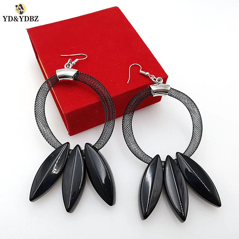 

YD&YDBZ 2019 New Ladies Round Drop Earrings Tree Leaves Drop Earrings Simple And Stylish Womens Jewelry Very Nice Holiday Gift