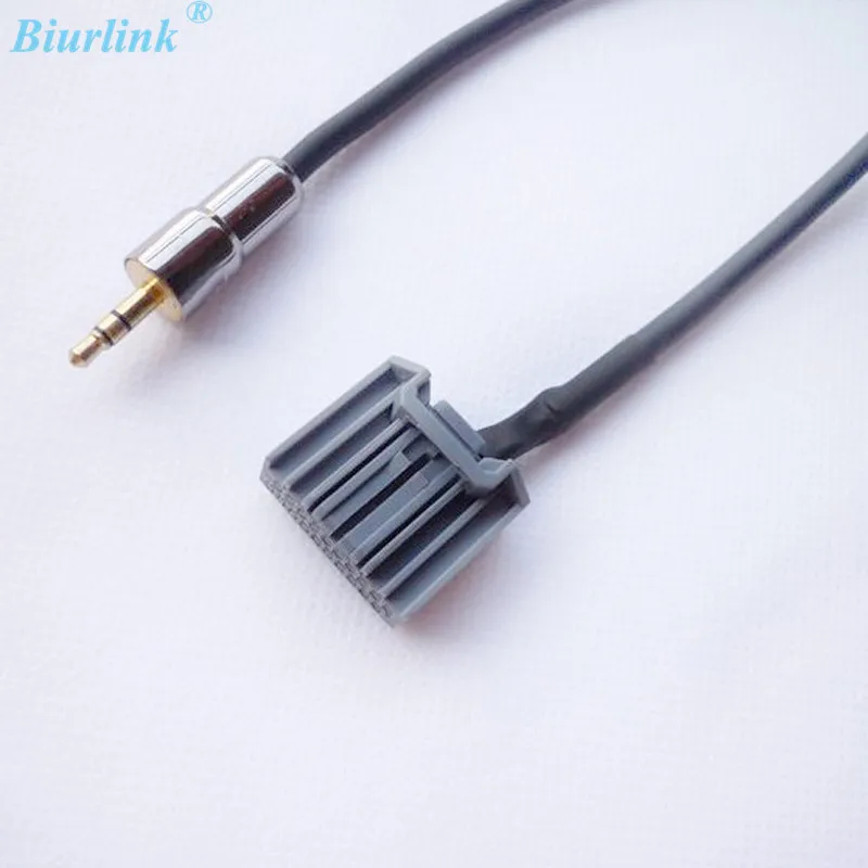 Biurlink Radio CD Changer Extend Rear Port Aux cable audio adapter for
