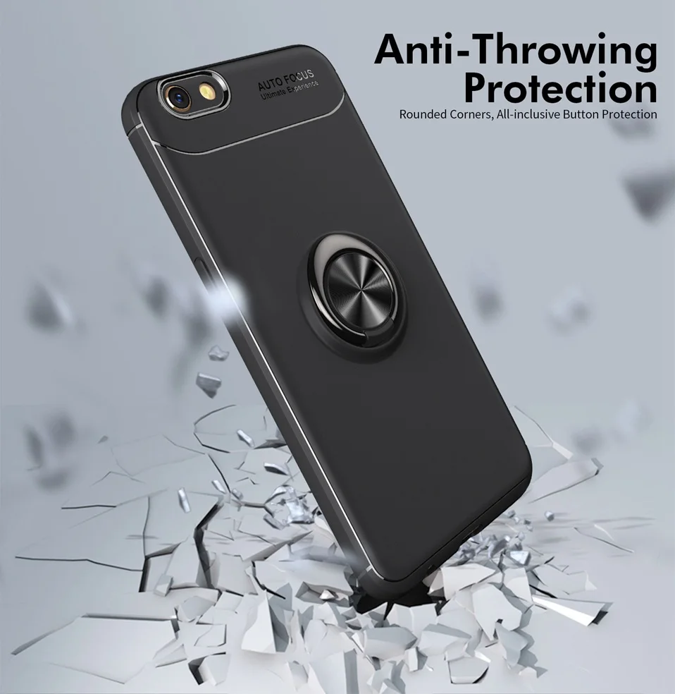 Phone Case For OPPO F5 F7 F9 Pro Cover Soft Silicone Ring Case For OPPO R9 R9S R11 Plus R17 Pro Find X Realme U1 A3S A5 A7 A7X   (9)