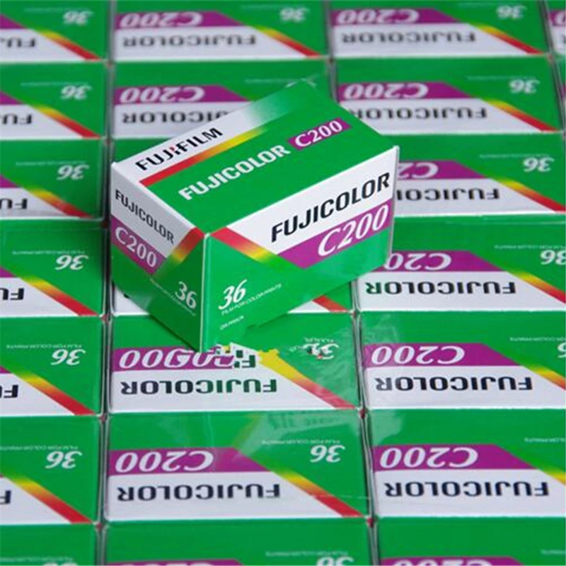 Fujifilm Fujicolor C200 цветная отрицательная 35 мм пленка для камеры 135 формата 36 экспозиция