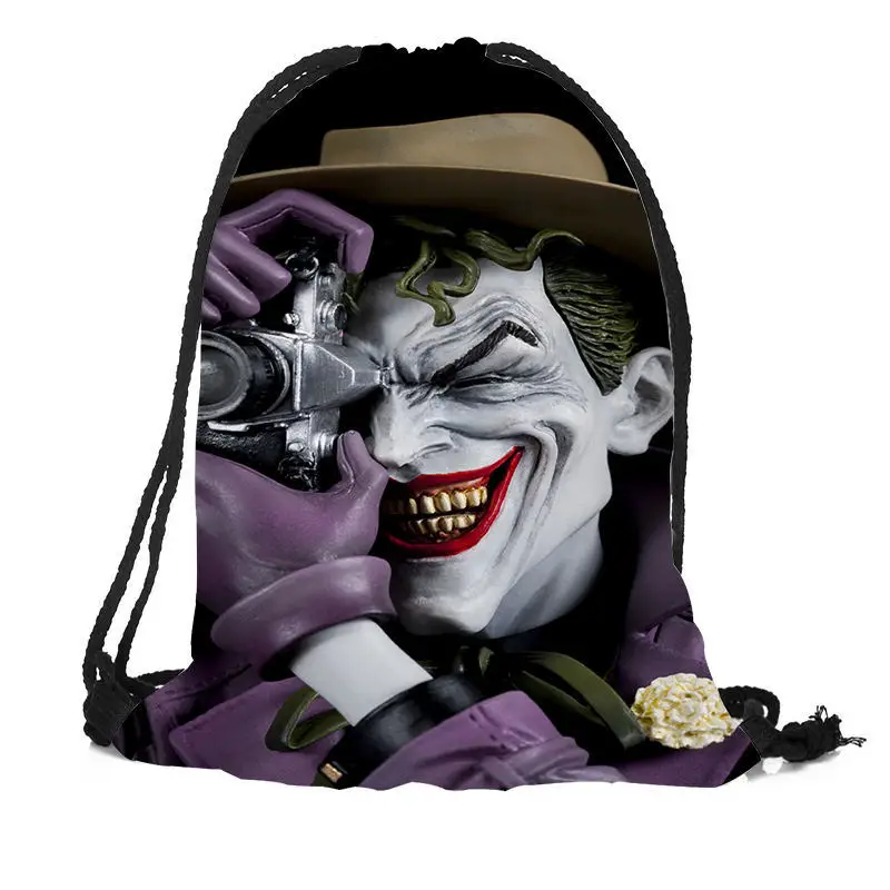 На заказ Джокер рюкзаки для путешествий софтбэк мужские женские сумки на шнурке школьные рюкзаки для девочек - Цвет: 11
