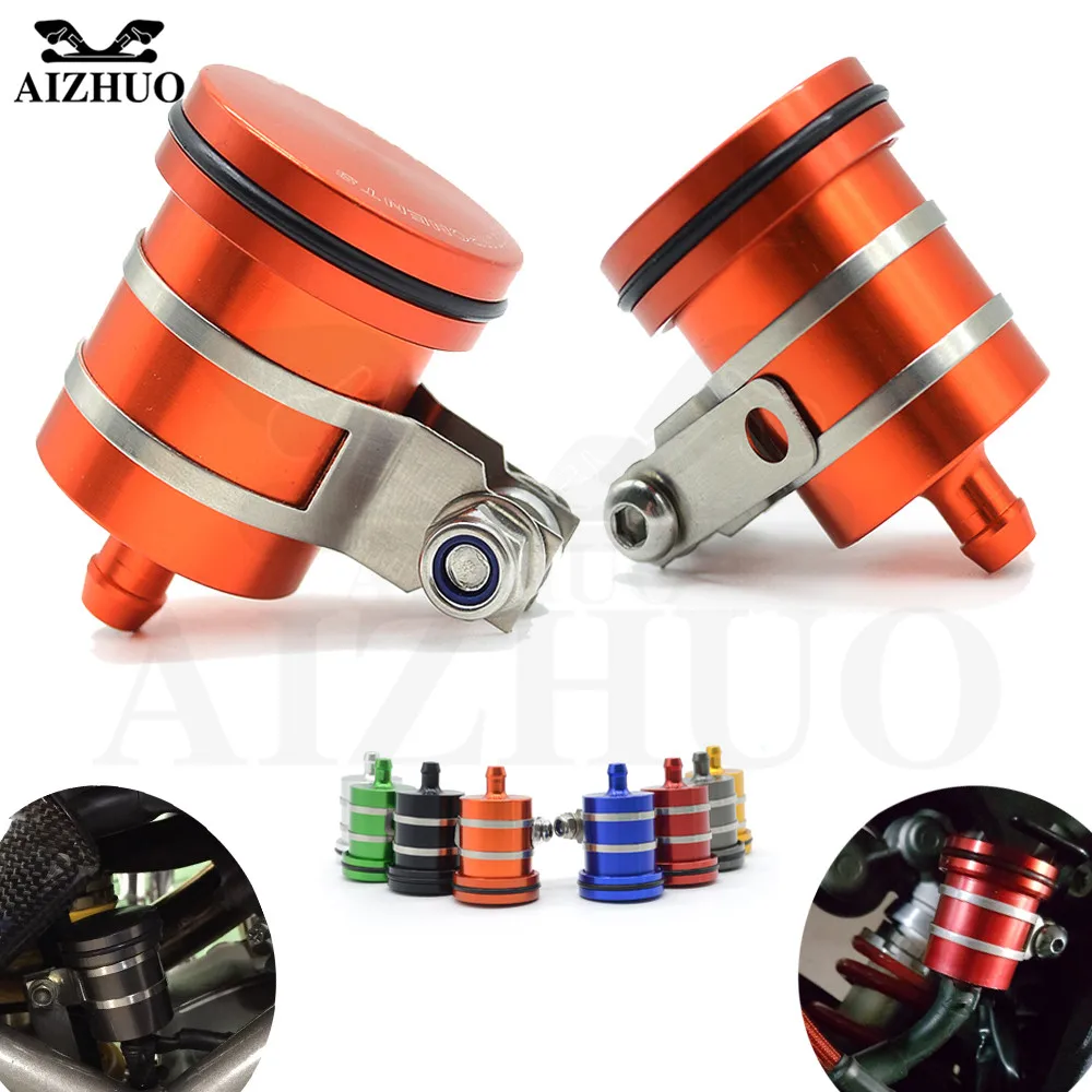 AIZHUO Brake Fluid Reservoir Oil Cup Universal Motorcycle for KTM ADVENTURE 1050 SupeR AdventuRe 1290  690 Duke R 2015-2016