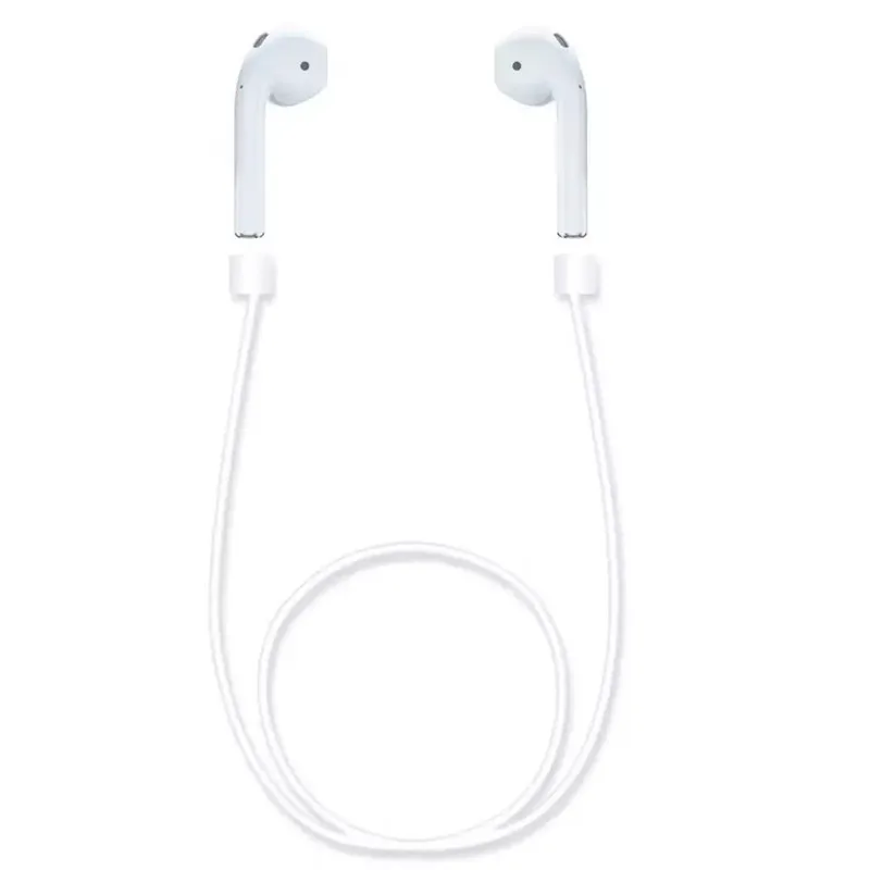 Soft Silicone Glowing Earphone for Apple Airpods Air Pods IPhone IPad IWatch Bluetooth Headphones Anti Lost String Cable