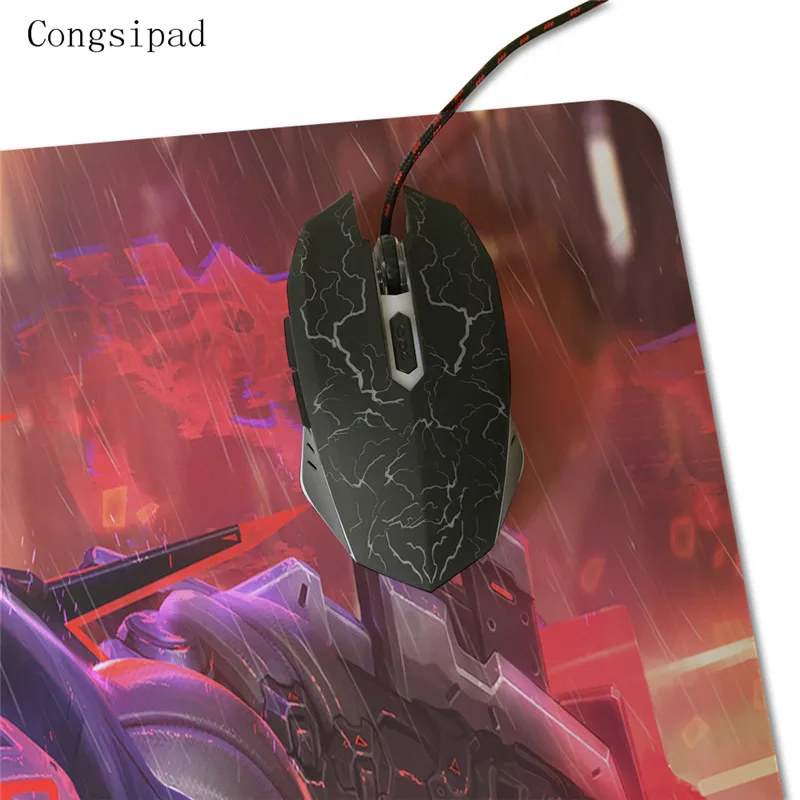 Congsipad самый популярный дизайн коврик для мыши League of Legend Zed большой игровой оверлок