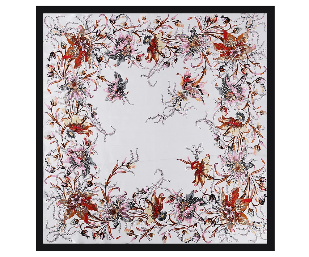 Printed Silk Scarf (11)