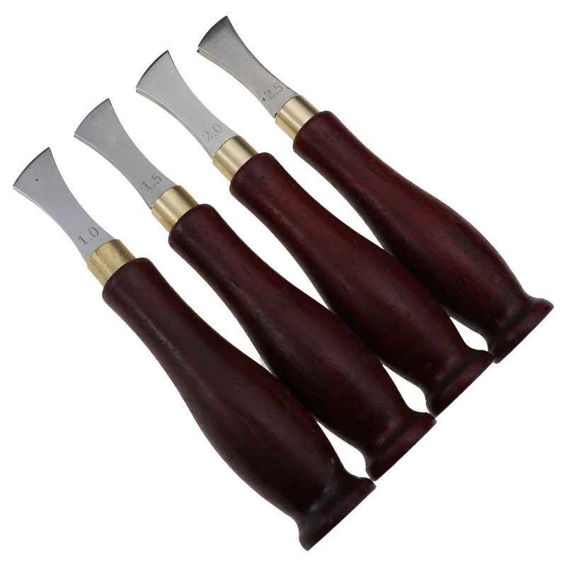 

1PC DIY Leather Craft Surface Handle Round Edge Folding Press Line Tool W215