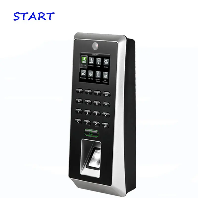 ZK F21 контроль доступа по отпечаткам пальцев с Tcp/ip rfid-картой контроллер к двери SilkID