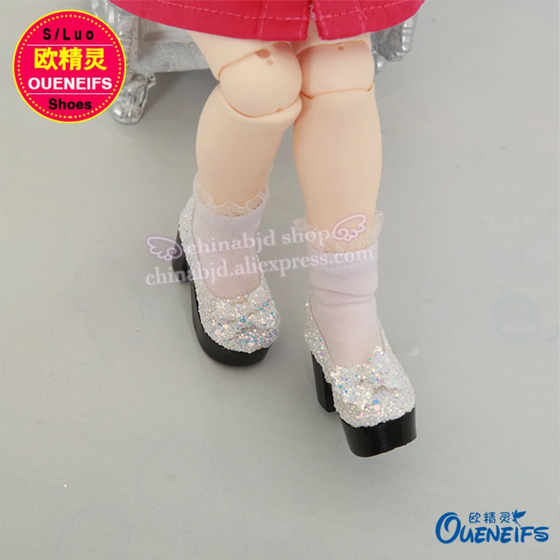 Обувь для куклы BJD, 1 пара, 6,5 см, кожаная модная мини-игрушка, кружевная парусиновая обувь, 1/4, кукла для куклы Fairyland Luts, аксессуары для куклы