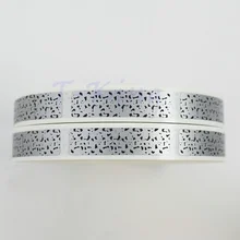 Сотрите Стикеры 8x40 мм отрывать с помощью Монета серебряная Цвет пустой код Обложка пароль Стикеры царапин карты Стикеры