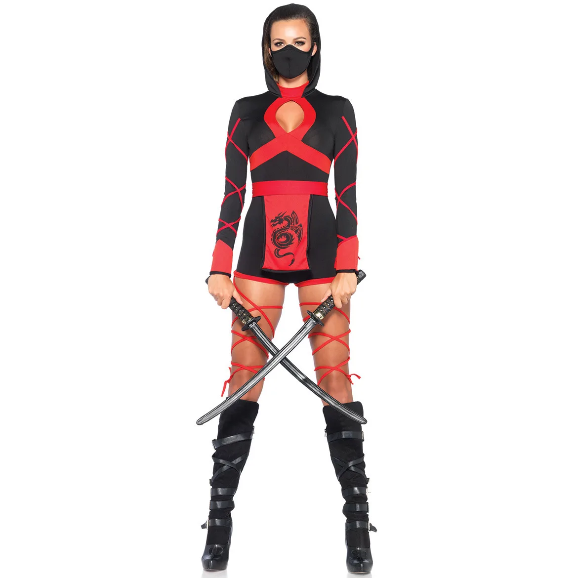 Sexy Japanese Anime Ninja Suit Samurai Warrior Clothes