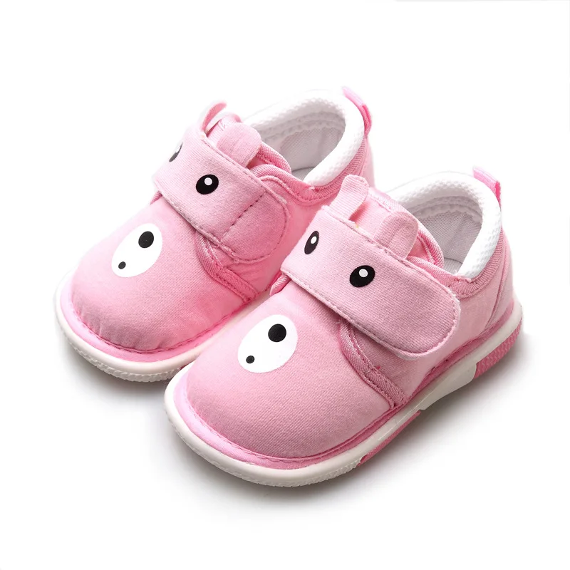 Новинка, 1 пара, носки звук, модные комплекты одежды для детей, спортивный детская обувь \ Сникеры для мальчиков и девочек обувь наивысшего качества; детская обувь на открытом воздухе - Цвет: Розовый