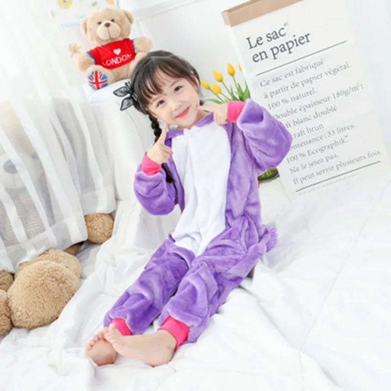 Детская одежда; пижамы с капюшоном для мальчиков и девочек; детская одежда; одеяло для девочек; флисовая фланелевая одежда для детей - Цвет: Небесно-голубой