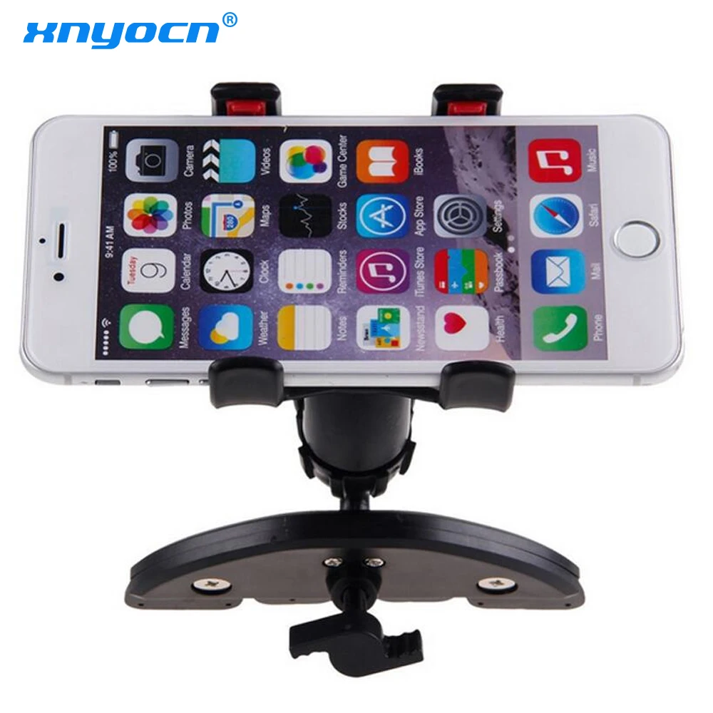 Universal Cd Slot Car Cell Phone Holder Mount For Iphone Se 7 6s Plus