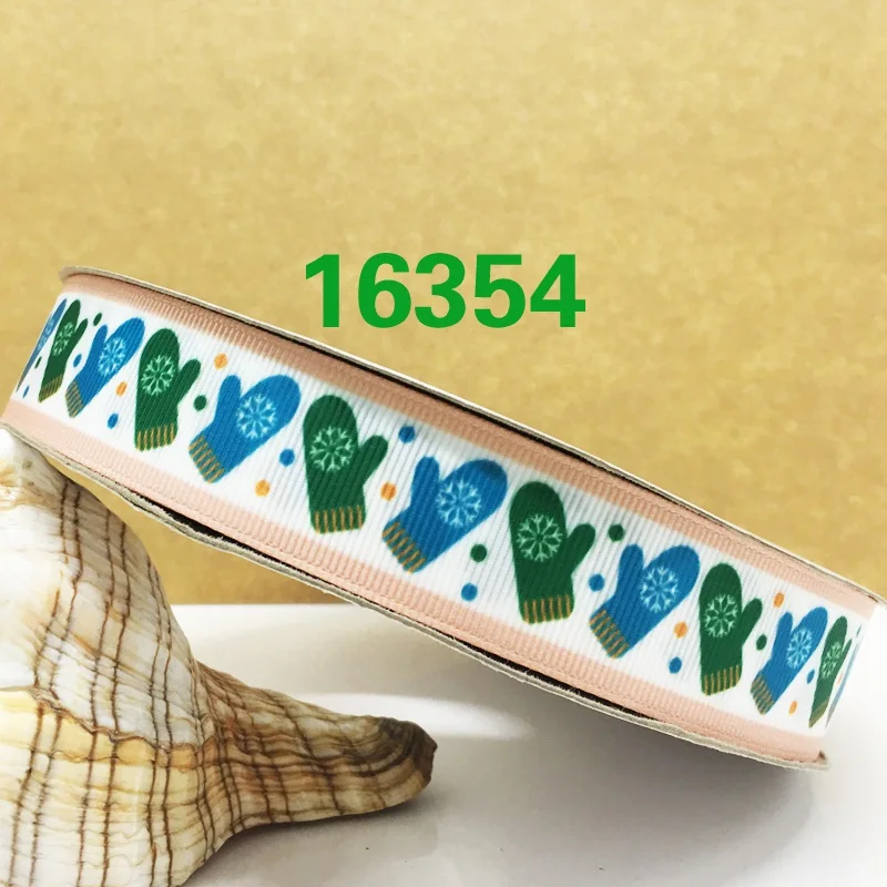 50 двор мультфильм печатных Grosgrain ленты 16357 - Цвет: 16354