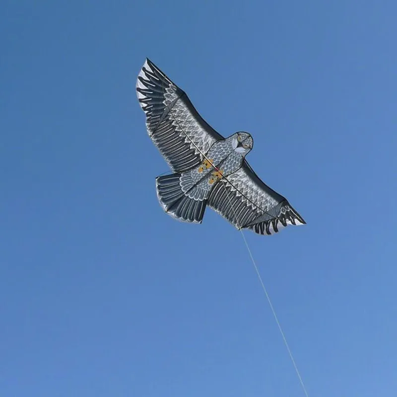 Высокое качество 2 м большой Орлиный воздушный змей Летающий выше с катушкой воздушный змей "Сова" животные воздушные змеи птичьи игрушки части 100 м