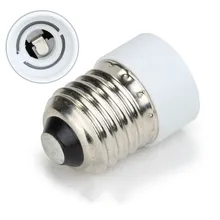 10 шт. E27 к E14 лампы адаптер конвертер E27 штекерным E14 женский держатель лампы адаптер