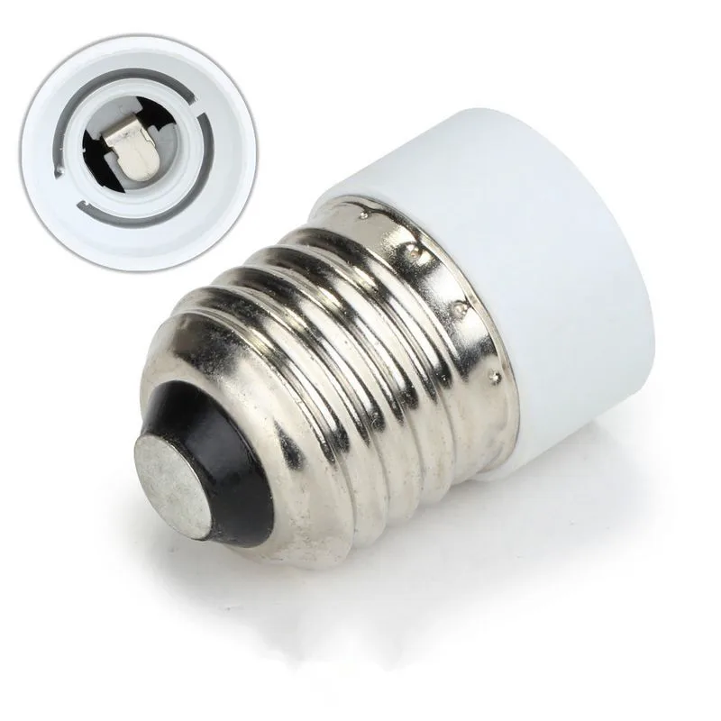 

In stock! 10Pcs E27 to E14 Lamp Adapter Converter E27 Male To E14 Female Lamp holder adapter