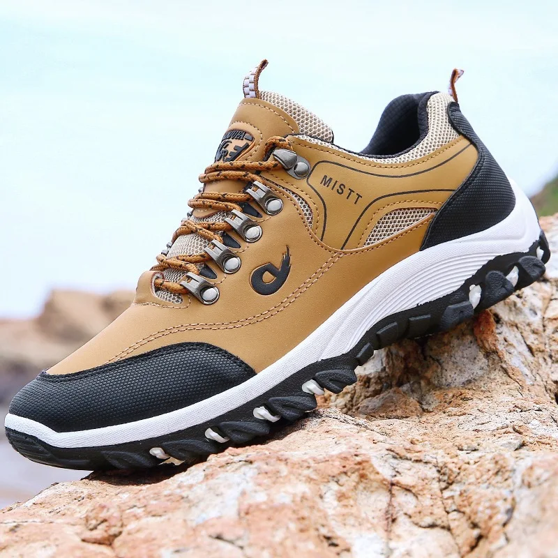 

2019 spring outdoor hiking shoes for men non-slip low-top hiking shoes for youth travel leisure shoes for men overalls shoes