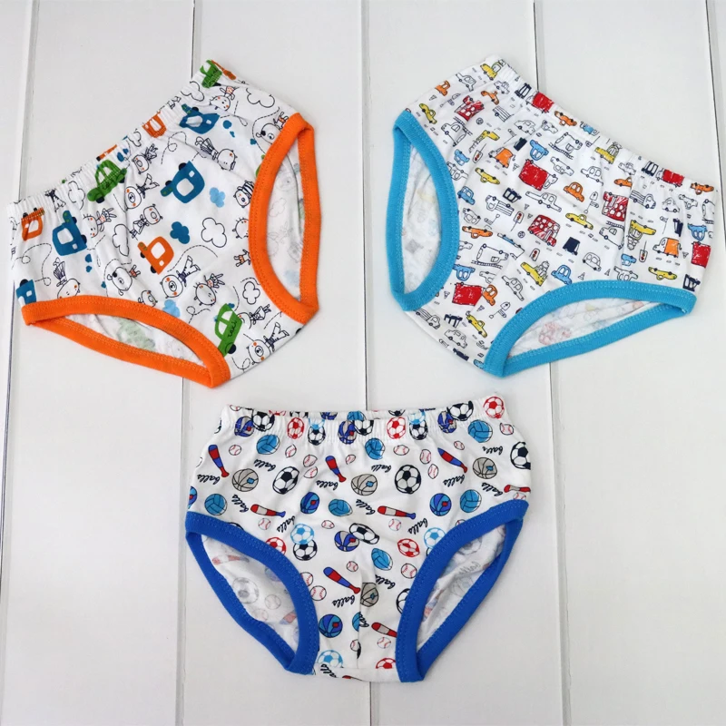 Bambini 3 pezzi/lottp Mutandine e boxer Abbigliamento Neonato 100% Dei Ragazzi del Cotone Della Biancheria Intima 2019 Nuovo Piccolo Q Vestiti Del Bambino Vestiti Del Bambino Degli Indumenti Da Notte