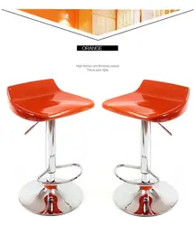 Северная американской моды барный стул Парикмахерская стула в розницу и оптом желтый красный Orange Белый Черный Бесплатная доставка