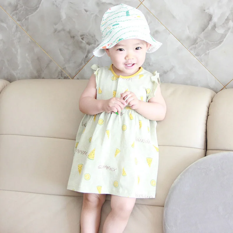 Maineouth Summer Home Baby Girl Sleeping Dress Princess Bubble Cool