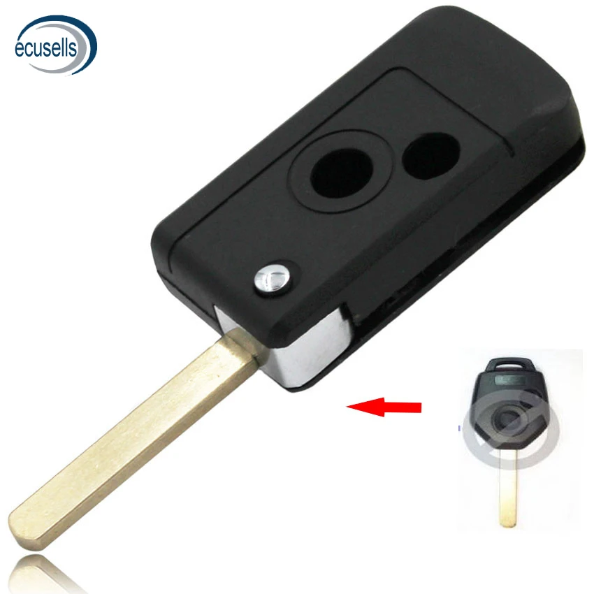 

2 Buttons Replacement Shell Modified Folding Remote Key Case Fob For Subaru Legacy Forester Outback